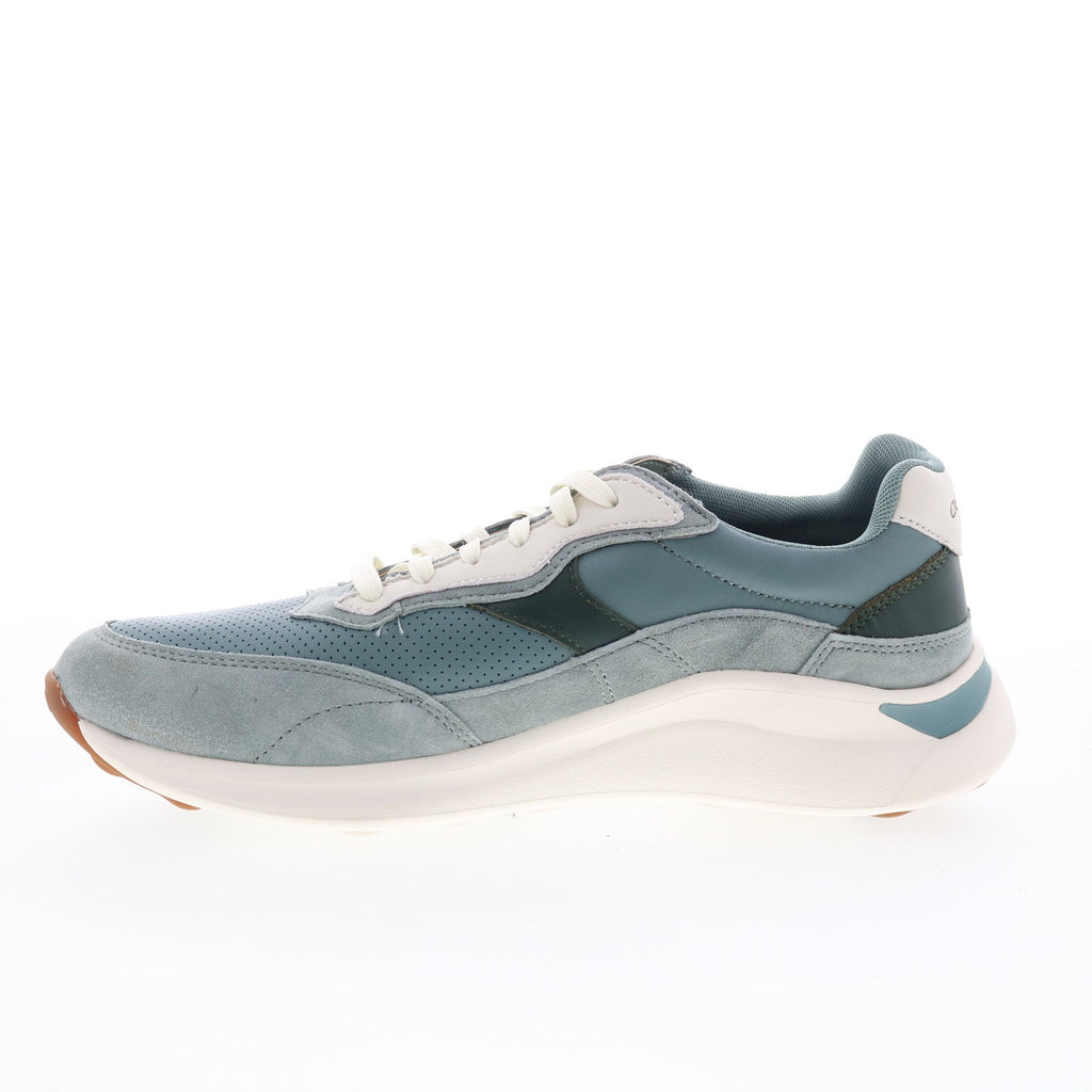 Aetrex Emily AF104 Womens Blue Suede Lace Up Lifetsyle Sneakers Shoes ...