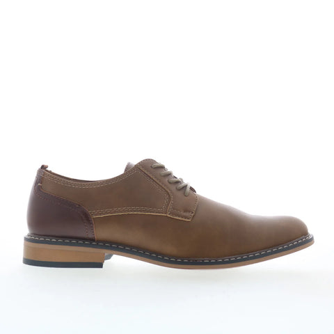 Steve Madden Agap AGAP01M1 Mens Brown Oxfords & Lace Ups Plain Toe Shoes