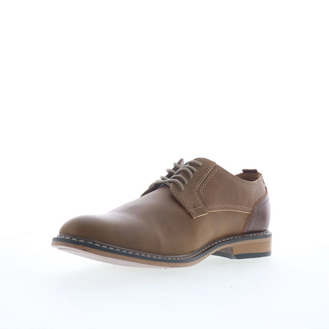 Steve Madden Agap AGAP01M1 Mens Brown Oxfords & Lace Ups Plain Toe Shoes