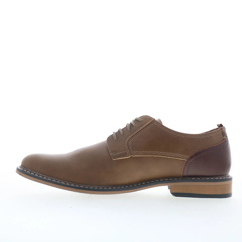 Steve Madden Agap AGAP01M1 Mens Brown Oxfords & Lace Ups Plain Toe Shoes