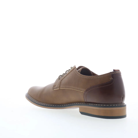 Steve Madden Agap AGAP01M1 Mens Brown Oxfords & Lace Ups Plain Toe Shoes