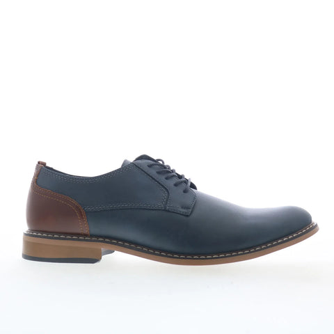Steve Madden Agap AGAP01M1 Mens Blue Oxfords & Lace Ups Plain Toe Shoes