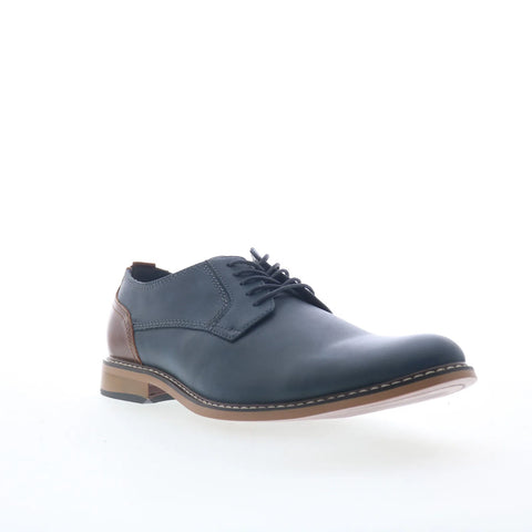 Steve Madden Agap AGAP01M1 Mens Blue Oxfords & Lace Ups Plain Toe Shoes