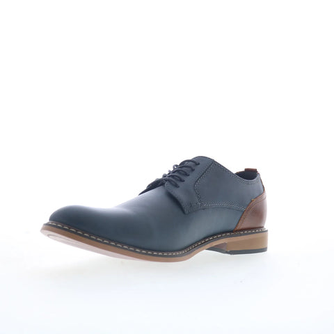 Steve Madden Agap AGAP01M1 Mens Blue Oxfords & Lace Ups Plain Toe Shoes