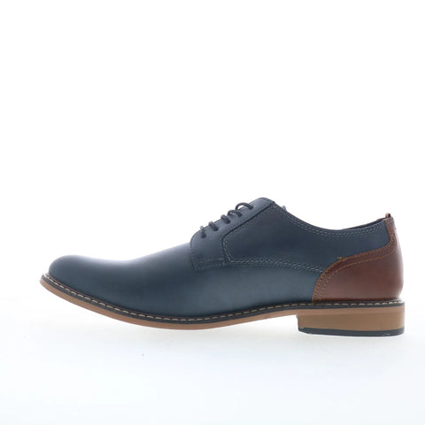 Steve Madden Agap AGAP01M1 Mens Blue Oxfords & Lace Ups Plain Toe Shoes