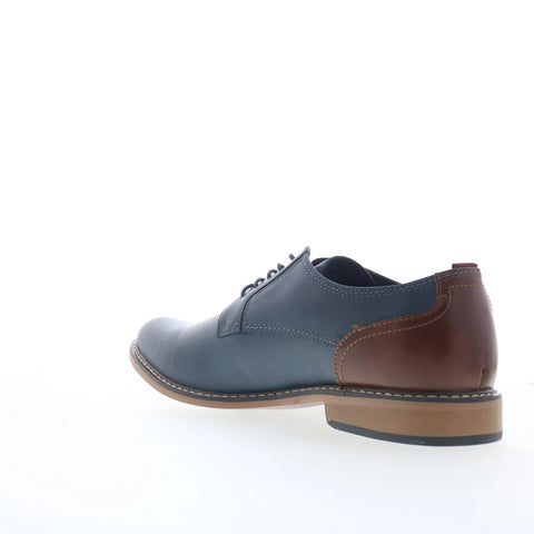 Steve Madden Agap AGAP01M1 Mens Blue Oxfords & Lace Ups Plain Toe Shoes