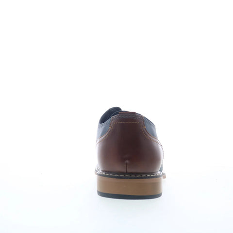 Steve Madden Agap AGAP01M1 Mens Blue Oxfords & Lace Ups Plain Toe Shoes