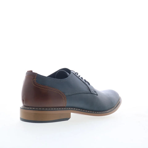 Steve Madden Agap AGAP01M1 Mens Blue Oxfords & Lace Ups Plain Toe Shoes