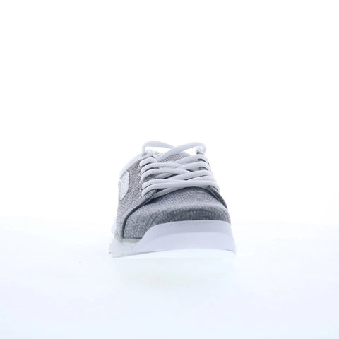 Dexter Ainslee DW0002498 Womens Gray Canvas Lace Up Athletic Bowling Shoes 