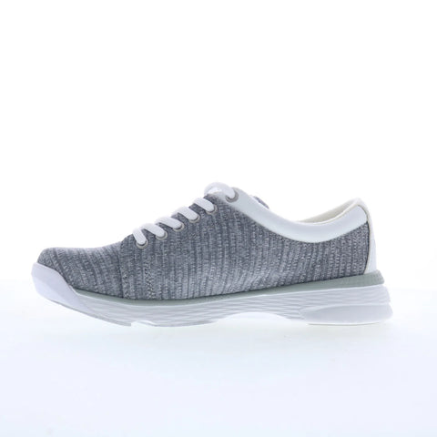 Dexter Ainslee DW0002498 Womens Gray Canvas Lace Up Athletic Bowling Shoes 