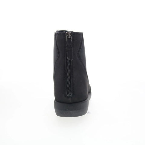 Softwalk Albany S2351-001 Womens Black Suede Zipper Chelsea Boots