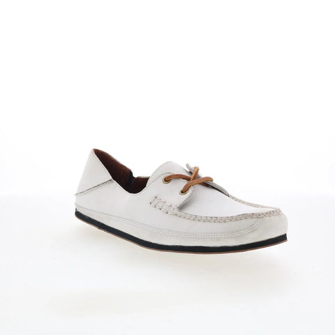 T.B. Phelps Alex Mens White Nubuck Slip On Loafers & Slip Ons Casual Shoes