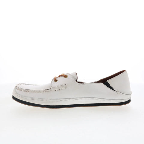 T.B. Phelps Alex Mens White Nubuck Slip On Loafers & Slip Ons Casual Shoes