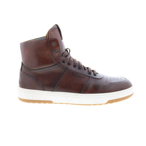 Pastori by Di Bianco Alexios Mens Brown Leather Lifestyle Sneakers Shoes