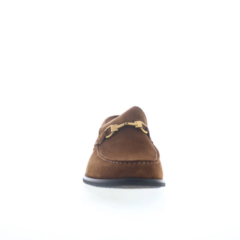 Steve Madden Alfio ALFI01M1 Mens Brown Suede Loafers & Slip Ons Casual Shoes