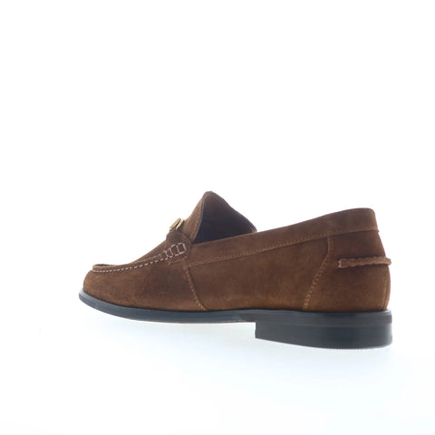 Steve Madden Alfio ALFI01M1 Mens Brown Suede Loafers & Slip Ons Casual Shoes