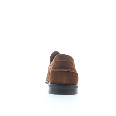 Steve Madden Alfio ALFI01M1 Mens Brown Suede Loafers & Slip Ons Casual Shoes