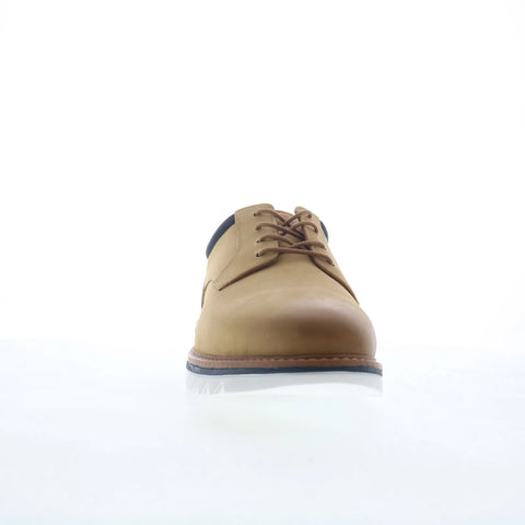 Johnston & Murphy Algood 59-4720 Mens Beige Wide Oxfords Casual Shoes