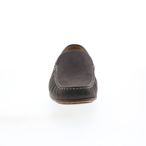 Mephisto Algoras Mens Brown Leather Slip On Loafers & Slip Ons Casual Shoes