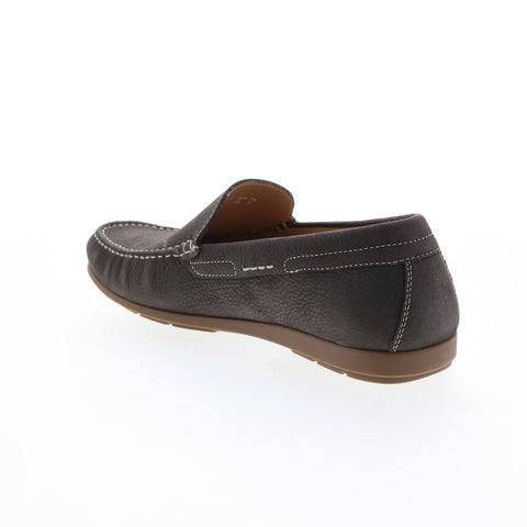 Mephisto Algoras Mens Brown Leather Slip On Loafers & Slip Ons Casual Shoes