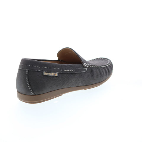Mephisto Algoras Mens Brown Leather Slip On Loafers & Slip Ons Casual Shoes