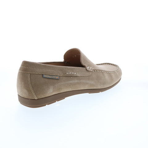 Mephisto Algoras Mens Brown Suede Slip On Loafers & Slip Ons Casual Shoes