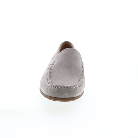 Mephisto Algoras Mens Gray Suede Slip On Loafers & Slip Ons Casual Shoes