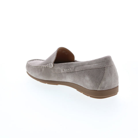 Mephisto Algoras Mens Gray Suede Slip On Loafers & Slip Ons Casual Shoes