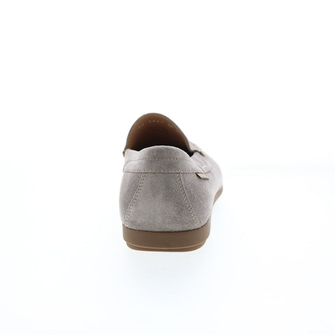 Mephisto Algoras Mens Gray Suede Slip On Loafers & Slip Ons Casual Shoes