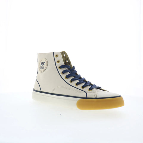 PF Flyers All-American HI AA25C1SD Mens Beige Lifestyle Sneakers Shoes