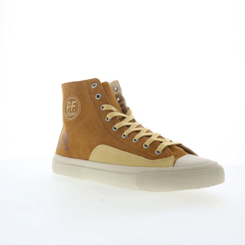 PF Flyers All-American HI AA25H1CS Mens Brown Lifestyle Sneakers Shoes