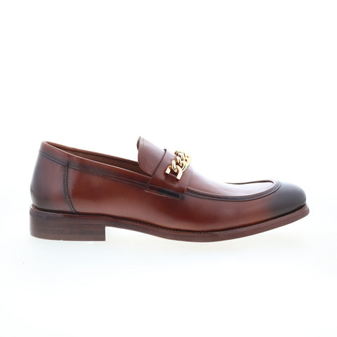 Steve Madden Almano 1M1217095 Mens Brown Loafers & Slip Ons Penny Shoes