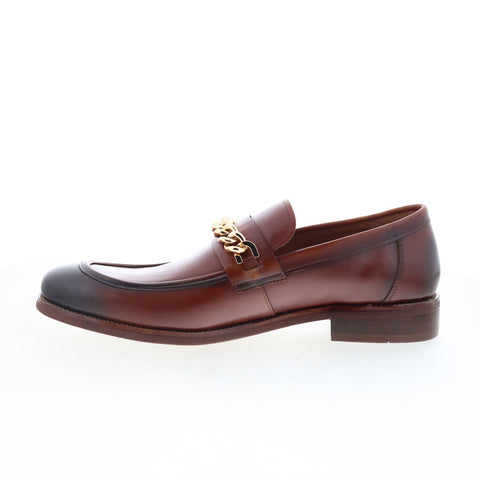 Steve Madden Almano 1M1217095 Mens Brown Loafers & Slip Ons Penny Shoes