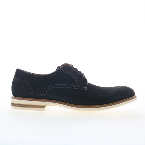 Steve Madden Alvarez ALVA01M1 Mens Black Oxfords & Lace Ups Plain Toe Shoes