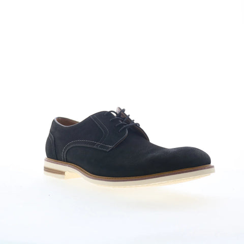 Steve Madden Alvarez ALVA01M1 Mens Black Oxfords & Lace Ups Plain Toe Shoes