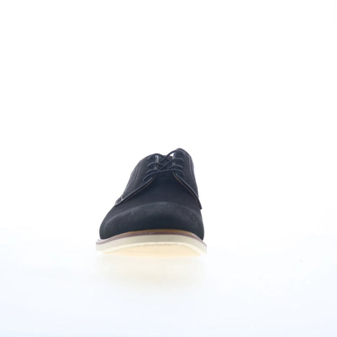 Steve Madden Alvarez ALVA01M1 Mens Black Oxfords & Lace Ups Plain Toe Shoes