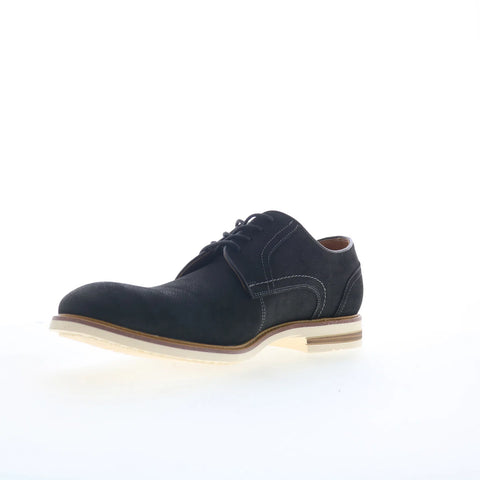 Steve Madden Alvarez ALVA01M1 Mens Black Oxfords & Lace Ups Plain Toe Shoes