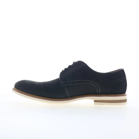 Steve Madden Alvarez ALVA01M1 Mens Black Oxfords & Lace Ups Plain Toe Shoes