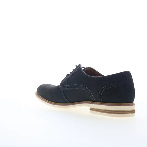 Steve Madden Alvarez ALVA01M1 Mens Black Oxfords & Lace Ups Plain Toe Shoes
