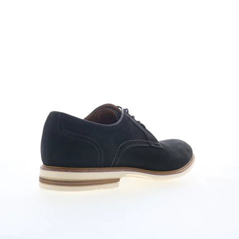 Steve Madden Alvarez ALVA01M1 Mens Black Oxfords & Lace Ups Plain Toe Shoes