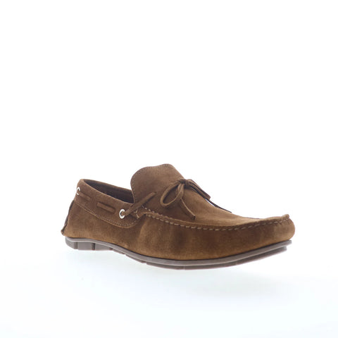 Steve Madden Amalfi AMAL01M1 Mens Brown Loafers & Slip Ons Moccasin Shoes