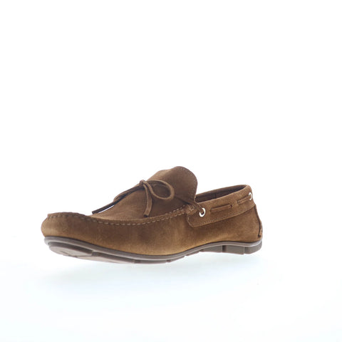 Steve Madden Amalfi AMAL01M1 Mens Brown Loafers & Slip Ons Moccasin Shoes