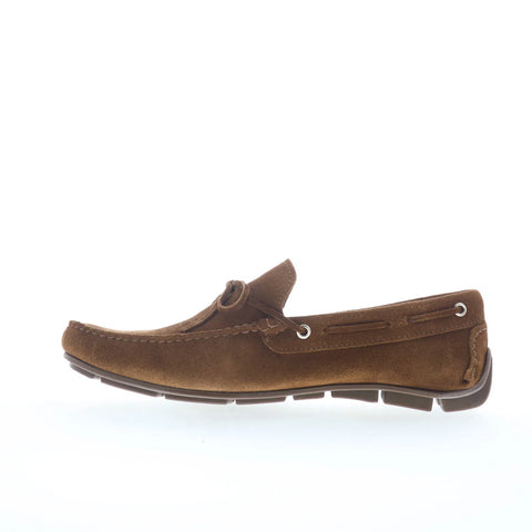 Steve Madden Amalfi AMAL01M1 Mens Brown Loafers & Slip Ons Moccasin Shoes