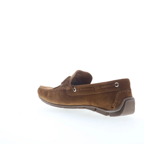Steve Madden Amalfi AMAL01M1 Mens Brown Loafers & Slip Ons Moccasin Shoes