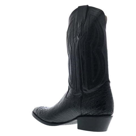 Ferrini American Aligator R-Toe 1071127 Mens Black Cowboy Western Boots