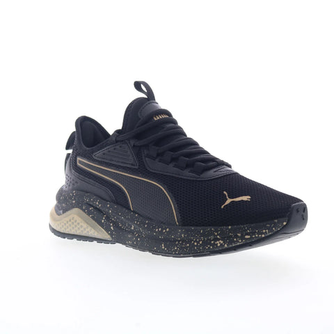 Puma Amplifier Speckle 39914503 Womens Black Mesh Lifestyle Sneakers Shoes