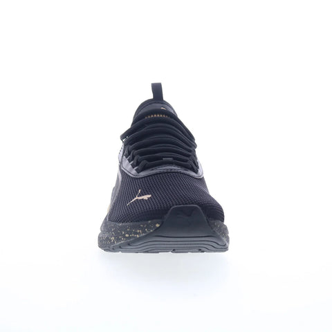 Puma Amplifier Speckle 39914503 Womens Black Mesh Lifestyle Sneakers Shoes