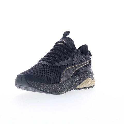 Puma Amplifier Speckle 39914503 Womens Black Mesh Lifestyle Sneakers Shoes