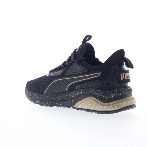 Puma Amplifier Speckle 39914503 Womens Black Mesh Lifestyle Sneakers Shoes