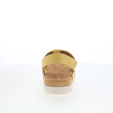 Spenco Anabel SP1059CED Womens Brown Leather Strap Sandals Shoes